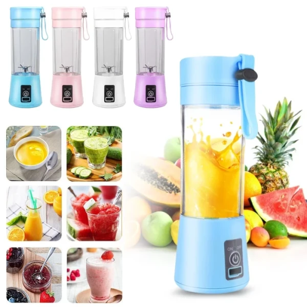 Portable USB Juicer Blender – যেখানেই যান, স্বাস্থ্য নিয়ে যান!