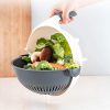 Multifunctional Rotate Vegetable Slicer with Basket (9 in 1)